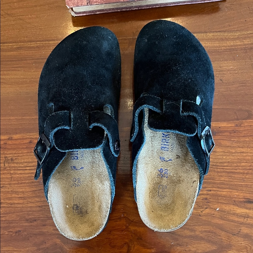 BIRKENSTOCK BOSTON SUEDE SOFT FOOTBED - Picture 5 of 9